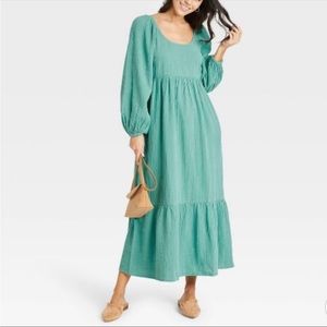 Universal Thread muslin midi dress